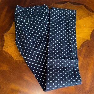 Polka Dot Pants - Black